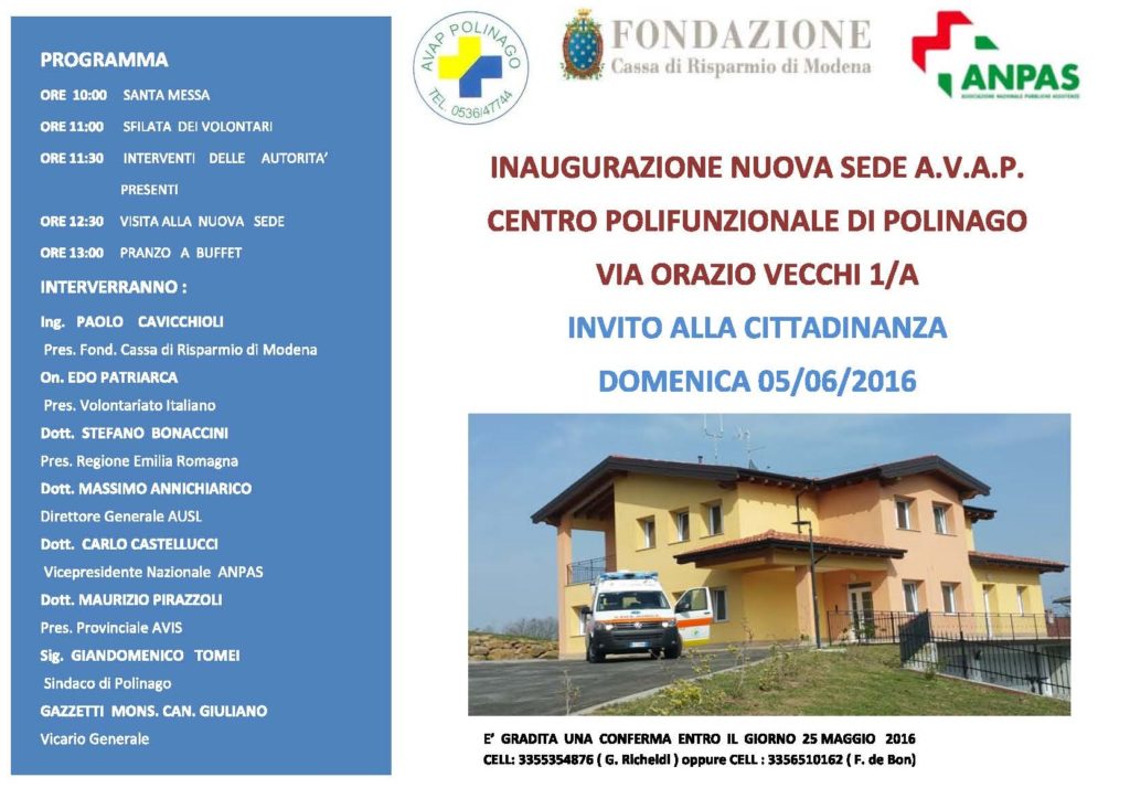 Inaugurazione