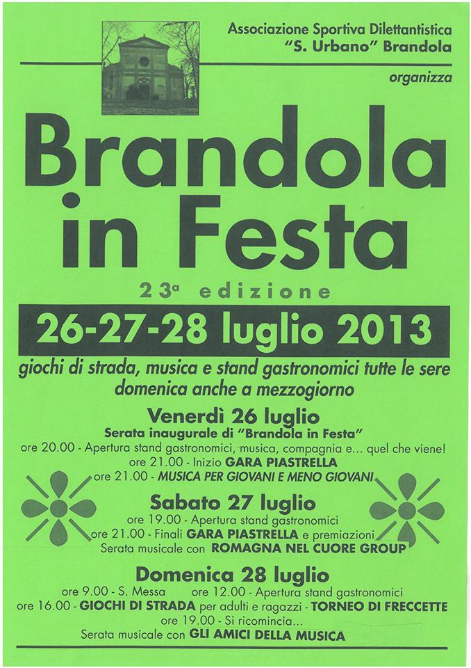BrandolaInFesta2013